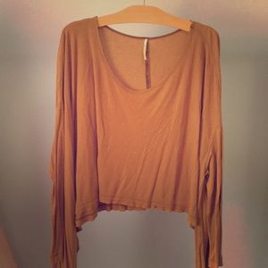 Free People Boxy Flowy Top